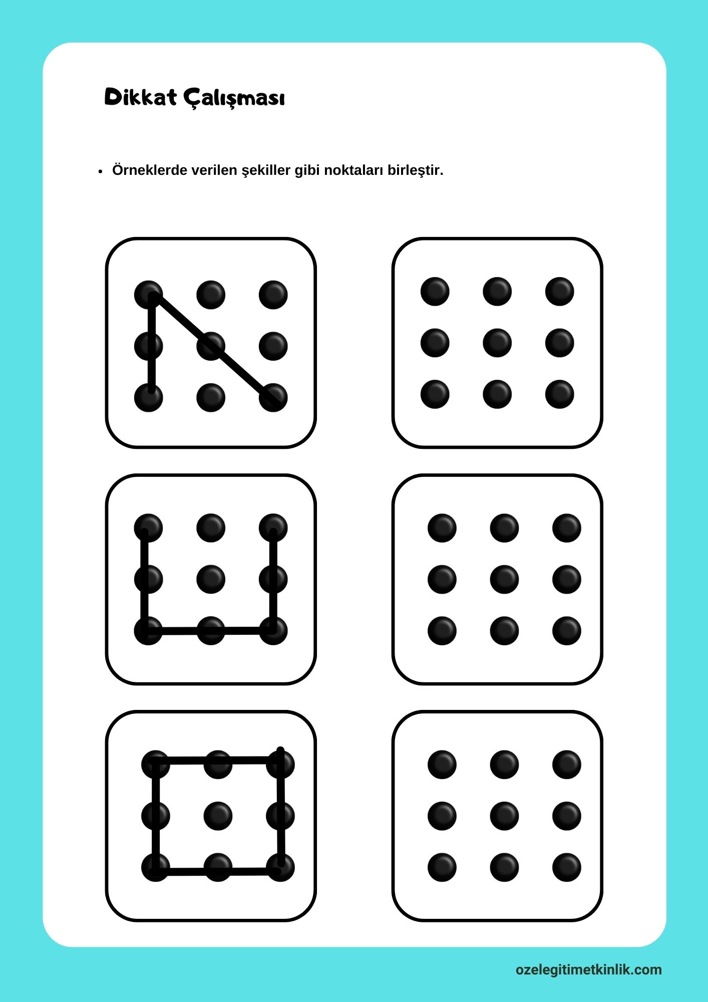 Görsel Dikkat Çalışmaları PDF (Ücretsiz İndir)