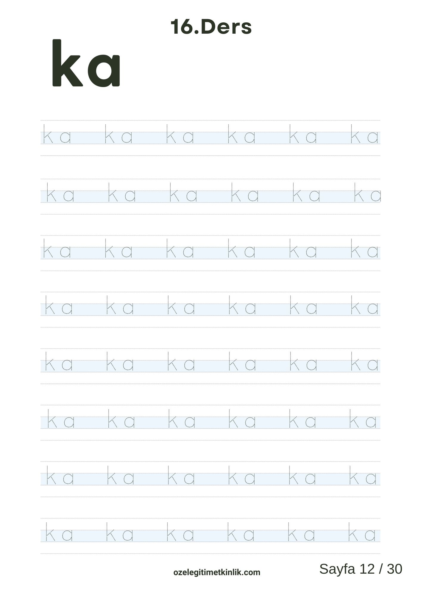 ka Hecesi Basara Yöntemi Çalışma Sayfaları