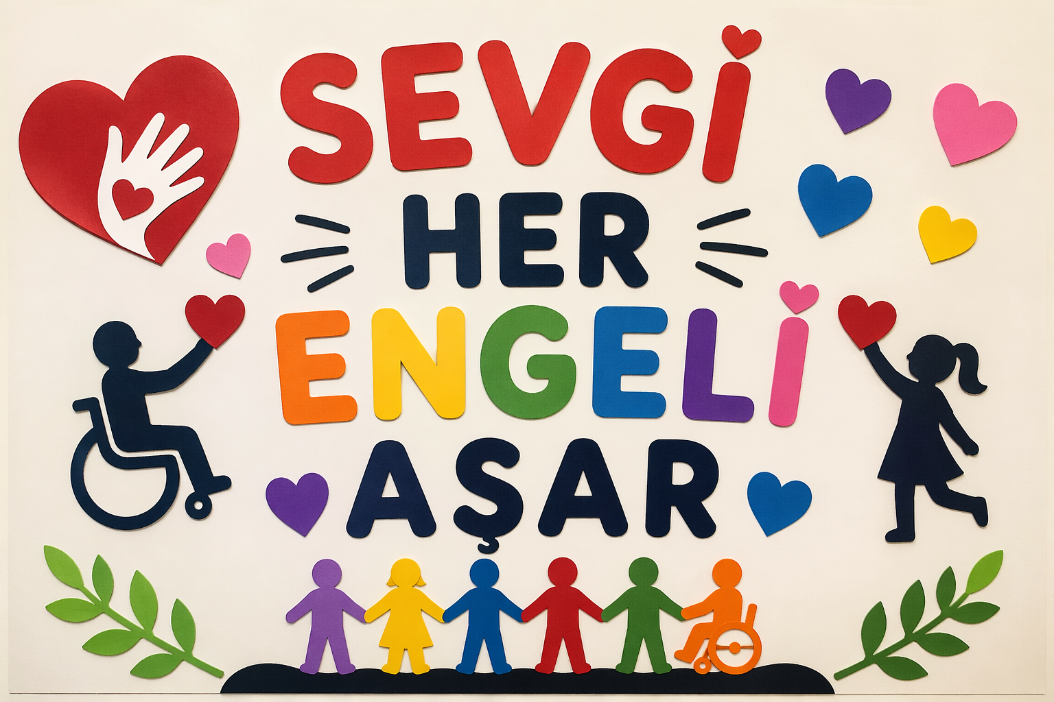 Engelliler Haftası Etkinlikleri İçin Pano ve Poster Tasarımları